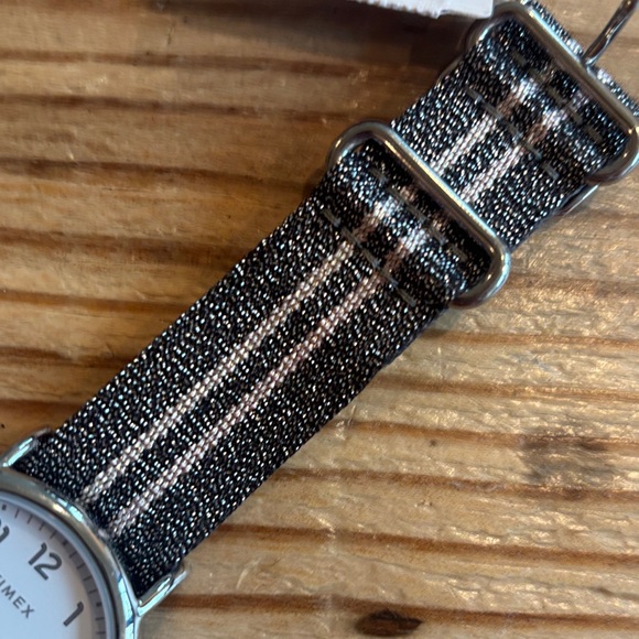 Timex Classic Women's Black and Silver Watch - Picture 3 of 4